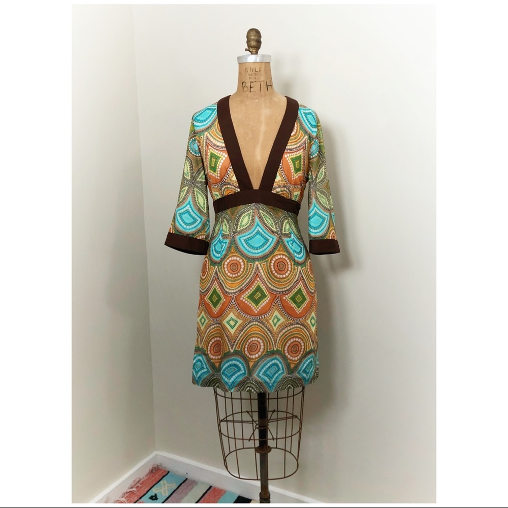 Milly Kimono Sleeve Dress Size 8